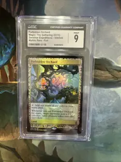 Forbidden Orchard X1 Mtg Foil Zendikar Expeditions Nm/Mint CGC Graded 9 - Image 3