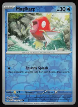 MAGIKARP 129/165 COMMON 151 POKEMON REVERSE HOLO NM/M - Image 1