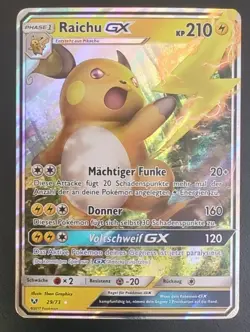 Raichu GX 29/73 I Schimmernde Legenden Deutsch NM Pokemon - Image 1