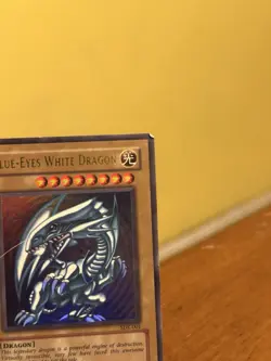 1996 YU-GI-OH! STARTER DECK KAIBA BLUE-EYES WHITE DRAGON SDK-001 ULTRA RARE - Image 3