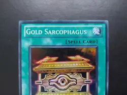 Yugioh - Gold Sarcophagus DREV-ENSE2 Super Rare - Image 2