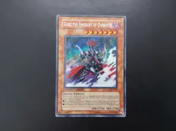 Yugioh - Gorz the Emissary of Darkness DLG1-EN000 Secret Rare Promo - Image 1