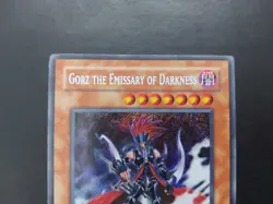 Yugioh - Gorz the Emissary of Darkness DLG1-EN000 Secret Rare Promo - Image 2