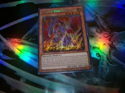 Power Vice Dragon 1st Edition Secret Rare BLZD-EN002 Yu-Gi-Oh! - Image 1