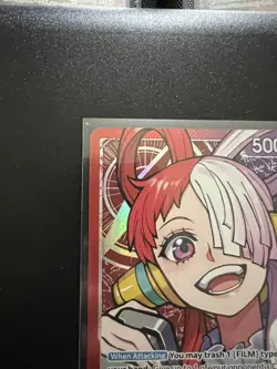 OP06-001 L Alternative Art Uta One Piece TCG CCG - Image 3