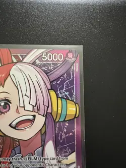 OP06-001 L Alternative Art Uta One Piece TCG CCG - Image 4