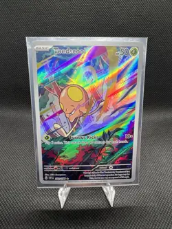 Pokemon TCG Toedscool Scarlet & Violet Base Set Holo Illustration Card 201/198 - Image 1