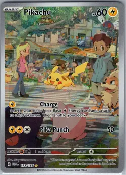 Pikachu 173/165 SV: Scarlet & Violet 151 - Pokemon Card - NM - Image 1