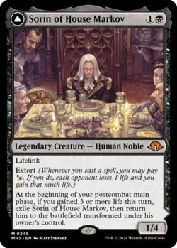 ~ Sorin of House Markov ~ NM ~ Modern Horizons 3 ~ MTG ~ - Image 1