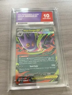 Mega Gengar EX 056/094 - Pokemon Card TCG - Phantasmal Flames ACE 10 - Image 1