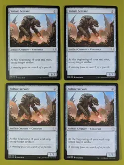 Voltaic Servant x4 Dominaria 4x Playset Magic the Gathering MTG - Image 1