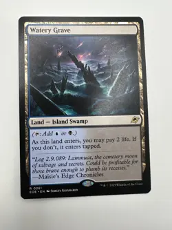 Watery Grave (261) Edge of Eternities EOE MTG Magic NM Land Fresh Pull - Image 1