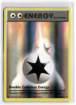 2016 TCG Pokemon #90 Double Colorless Energy 90/108 Holo XY Evolutions - Image 1