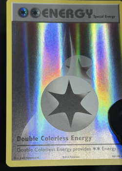 2016 TCG Pokemon #90 Double Colorless Energy 90/108 Holo XY Evolutions - Image 2