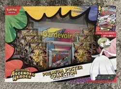 Pokemon Ascended Heroes Mega Evolution Gardevoir ex Premium Poster Collection - Image 1