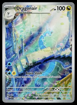 Dragonair 181/165 Illustration Rare 151 Pokemon Near Mint - Image 1
