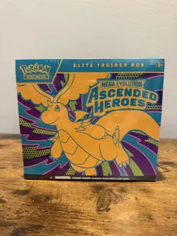 Pokemon TCG Ascended Heroes Elite Trainer Box ETB Brand New & Factory Sealed - Image 1