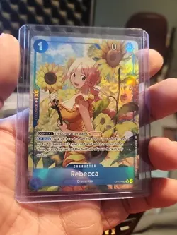 Rebecca OP15-053 SR Alt Art English One Piece TCG Adventure Kami Island NM - Image 1