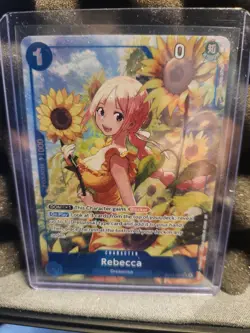 Rebecca OP15-053 SR Alt Art English One Piece TCG Adventure Kami Island NM - Image 3