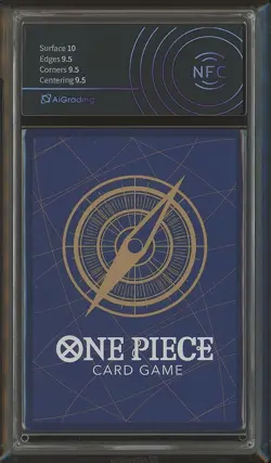 Shanks OP01-120 - One Piece Romance Dawn - AiGrading 9,5 - Image 2