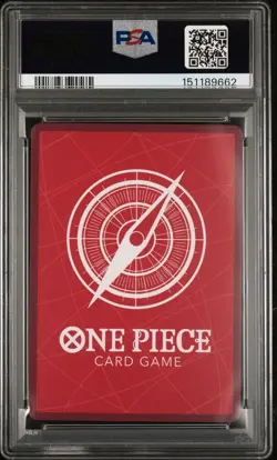 2025 ONE PIECE OP09 061 MONKEY D LUFFY ENGLISH 2ND ANNIVERSARY SET PROMO PSA 10 - Image 2
