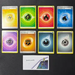 Pokemon Basic Energy Cards 100 200 Equal Amounts Bulk Lot Deck Building - Image 2