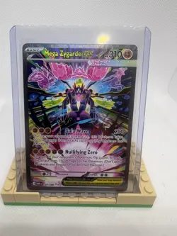 Mega Zygarde EX 120/088 SIR Pokemon TCG Card Perfect Order - Image 1