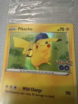 Pikachu Holo 028/078 Promo SEALED Pokemon Go Sword & Shield 2022 New - Image 1
