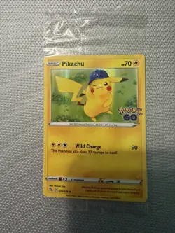 Pikachu Holo 028/078 Promo SEALED Pokemon Go Sword & Shield 2022 New - Image 3