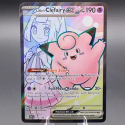 Lillie's Clefairy ex 173/159 Ultra Rare SV09: Journey Together Pokemon TCG NM - Image 1
