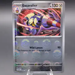 Escavalier (Poke Ball Pattern) 060/086 Common SV: Black Bolt Pokemon TCG NM - Image 1