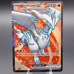 Reshiram ex - 158/086 Ultra Rare SV: White Flare Pokemon TCG NM - Image 1