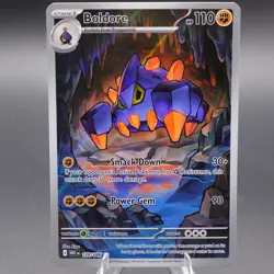 Boldore 128/086 Illustration Rare SV: White Flare Pokemon TCG NM - Image 1