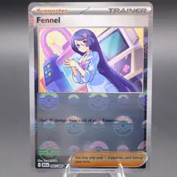Fennel (Poke Ball Pattern) 082/086 Uncommon SV: Black Bolt Pokemon TCG NM - Image 1