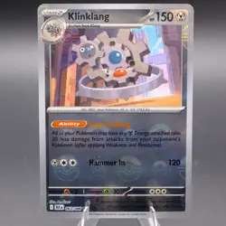 Klinklang (Poke Ball Pattern) 063/086 Rare SV: Black Bolt Pokemon TCG NM - Image 1