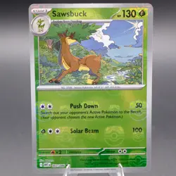Sawsbuck (Master Ball Pattern) 007/086 Uncommon SV: White Flare Pokemon TCG NM - Image 1