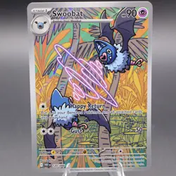 Swoobat 120/086 Illustration Rare SV: White Flare Pokemon TCG NM - Image 1
