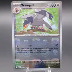 Tranquill (Master Ball Pattern) 072/086 Common SV: Black Bolt Pokemon TCG NM - Image 1