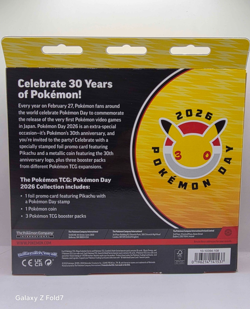 Pokemon TCG Pokemon Day 2026 Collection Box 30th Anniversary Sealed New - Image 2