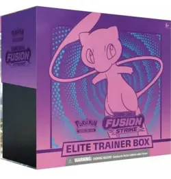 Pokemon TCG Sword & Shield Fusion Strike Elite Trainer Box ETB Factory Sealed - Image 1