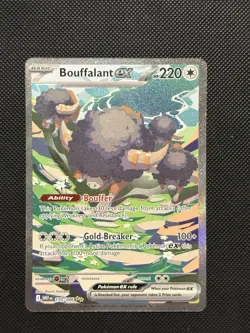 Pokemon White Flare - Bouffalant Ex - 170/086 - ALT ART RARE - MINT - Image 2