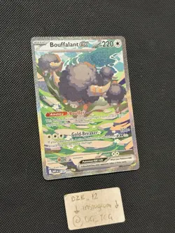 Pokemon White Flare - Bouffalant Ex - 170/086 - ALT ART RARE - MINT - Image 3