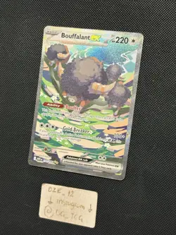 Pokemon White Flare - Bouffalant Ex - 170/086 - ALT ART RARE - MINT - Image 4