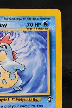 Croconaw 1st Edition 31/111 LP Neo Genesis Regular Uncommon Pokemon TCG - Image 3