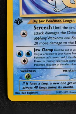 Croconaw 1st Edition 31/111 LP Neo Genesis Regular Uncommon Pokemon TCG - Image 5
