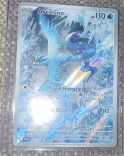 Pokemon Articuno SV09 Journey Together 161/159 Illustration Rare Holo English - Image 1