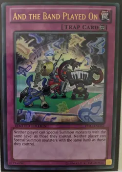 YuGiOh And the Band Played On Ultra Rare PRIO-ENDE2 - Image 1