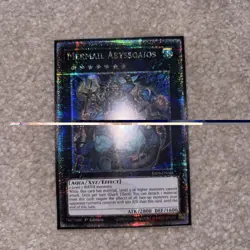 Mermail Abyssgaios RA04-EN065 Quarter Century Secret Rare 1st Ed - Image 1