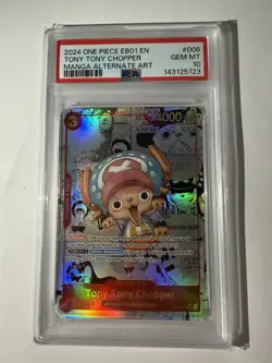 Tony Tony Chopper EB01 Manga Psa 10 English One Piece OG Manga #006 Gem Mint - Image 1