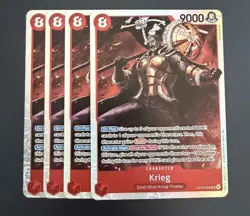 One Piece - Krieg OP15-008 Foil Playset (x4) Adventure on Kami's Island NM - Image 1